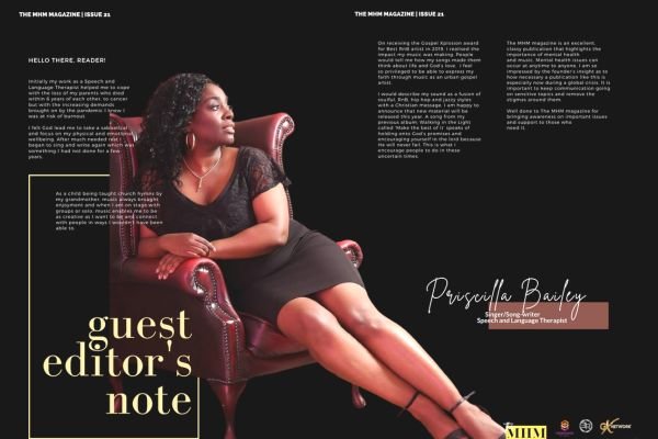 Priscilla Bailey as Special editor for our issue 21