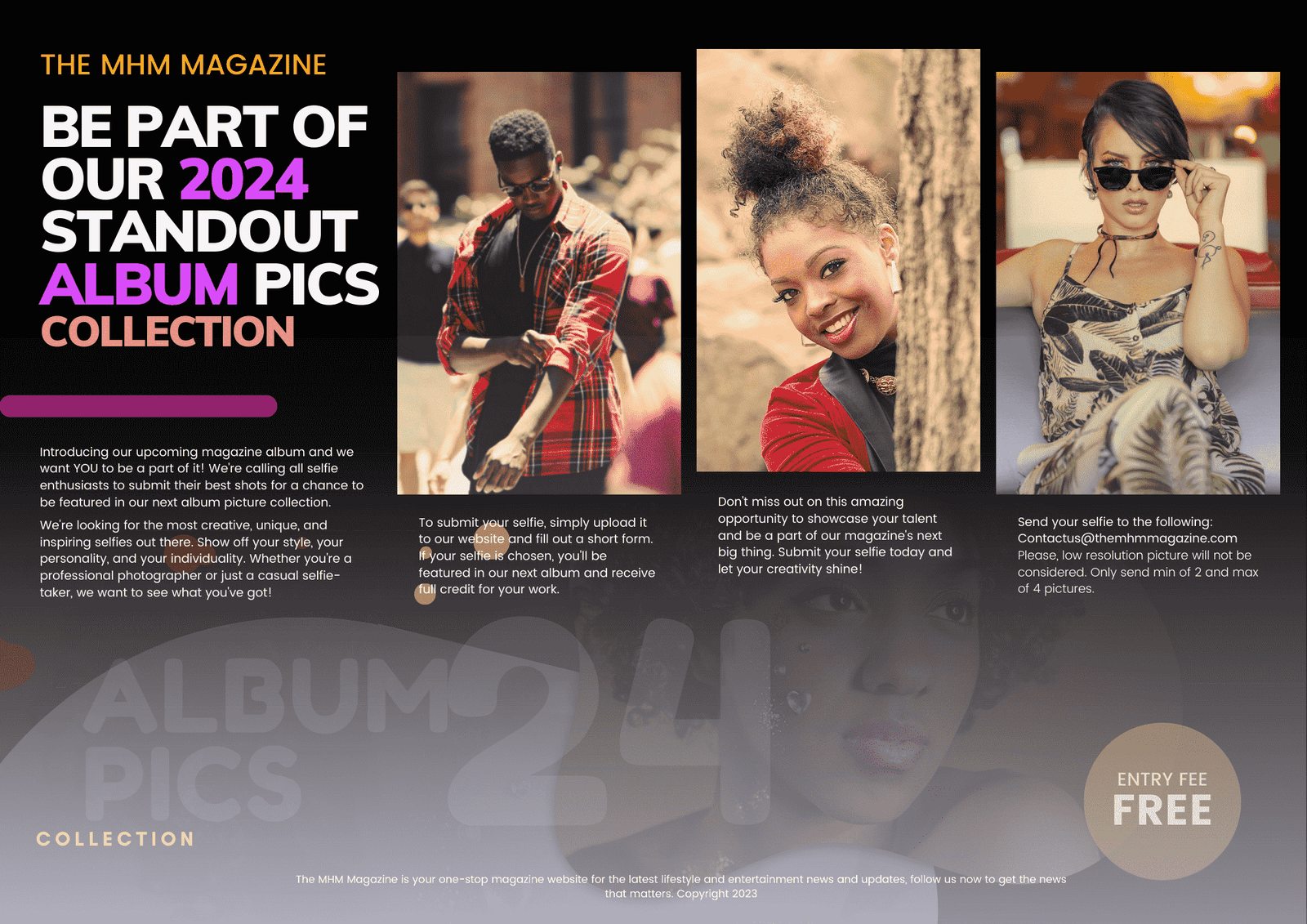 Be part of our 2024 special fashion album